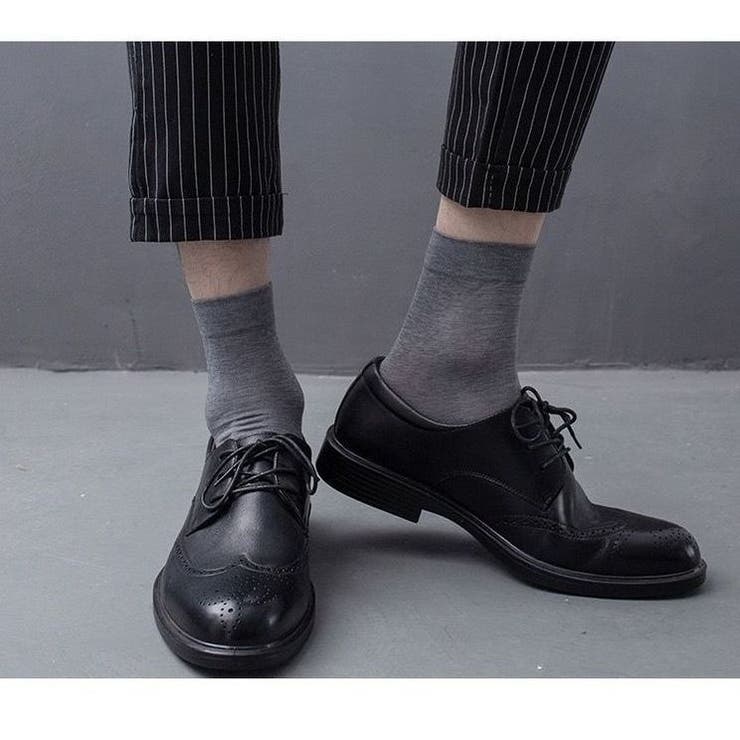 メンズ靴下 クルーソックス 10足組 | PlusNao | 詳細画像2 