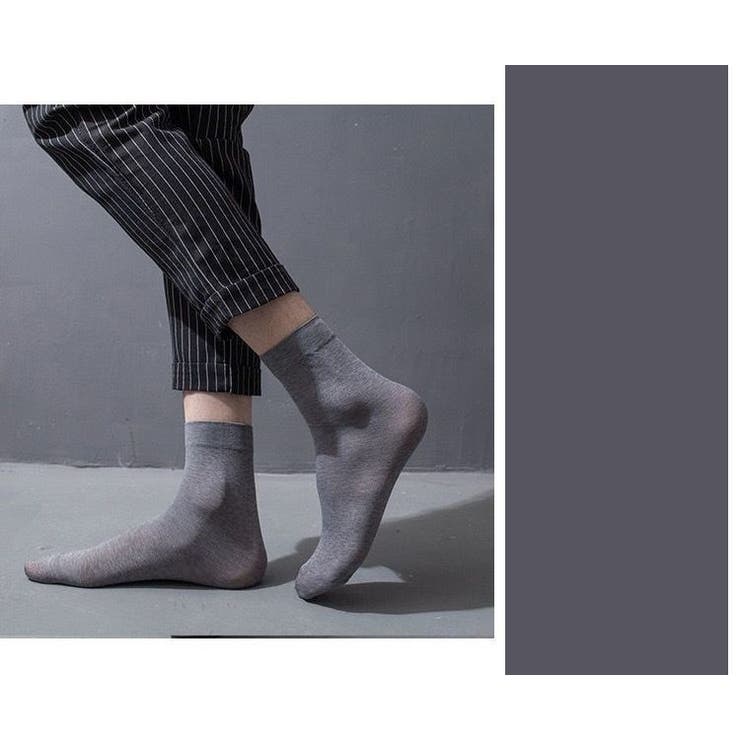 メンズ靴下 クルーソックス 10足組 | PlusNao | 詳細画像6 