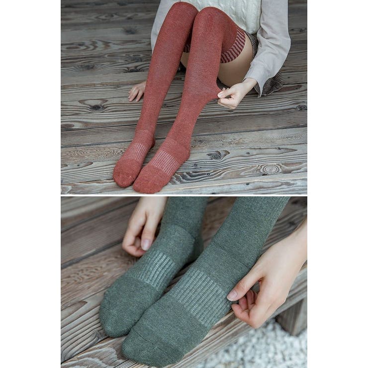 オーバーニーソックス 靴下 ニーハイ | PlusNao | 詳細画像6 