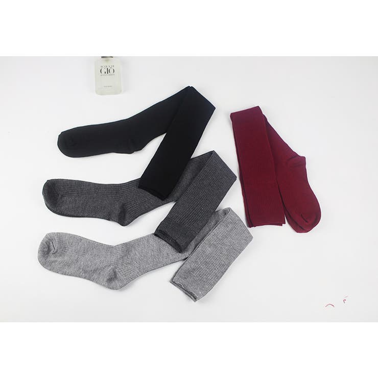 ニーハイソックス オーバーニーソックス 靴下 | PlusNao | 詳細画像11 