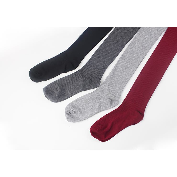 ニーハイソックス オーバーニーソックス 靴下 | PlusNao | 詳細画像13 