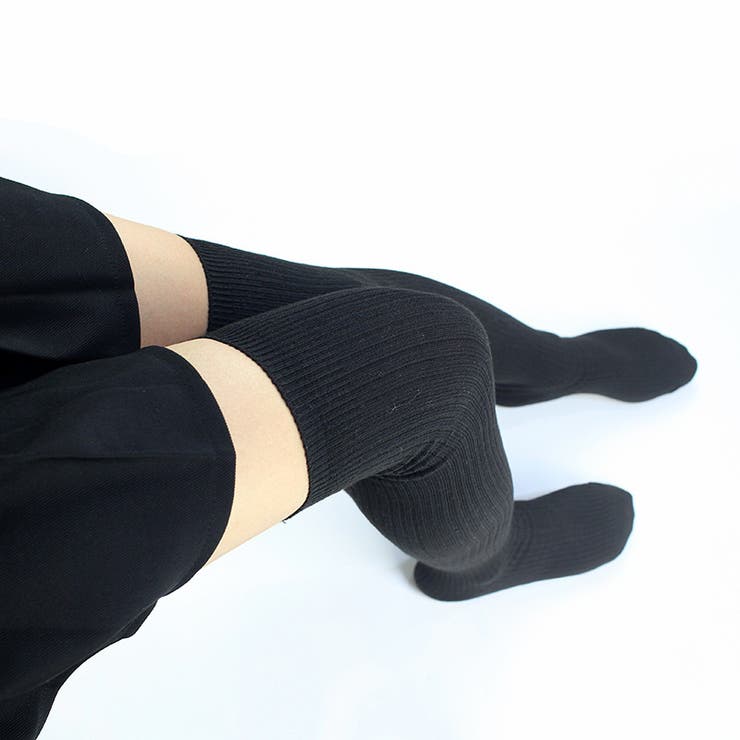 ニーハイソックス オーバーニーソックス 靴下 | PlusNao | 詳細画像3 