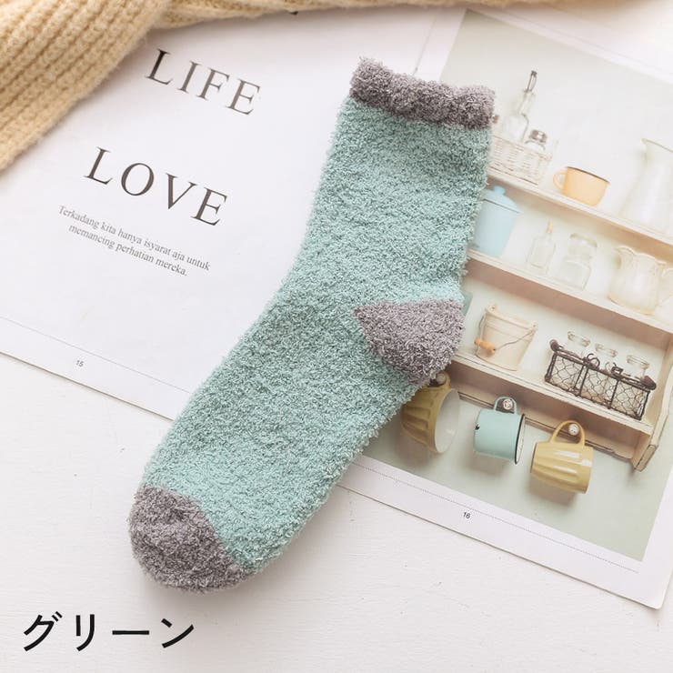 ルームソックス クルーソックス ショートソックス | PlusNao | 詳細画像15 