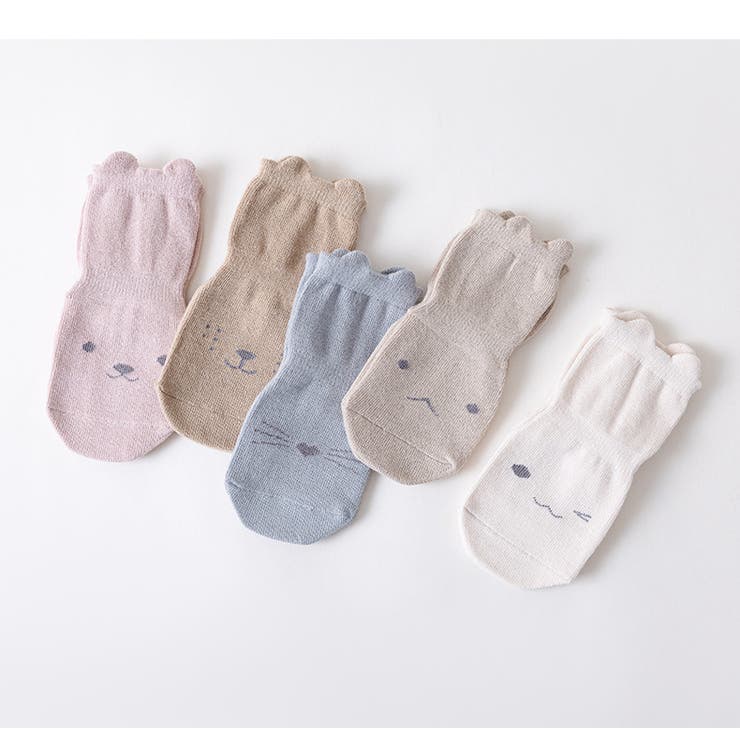 子供用靴下 ベビー用靴下 5足セット | PlusNao | 詳細画像11 