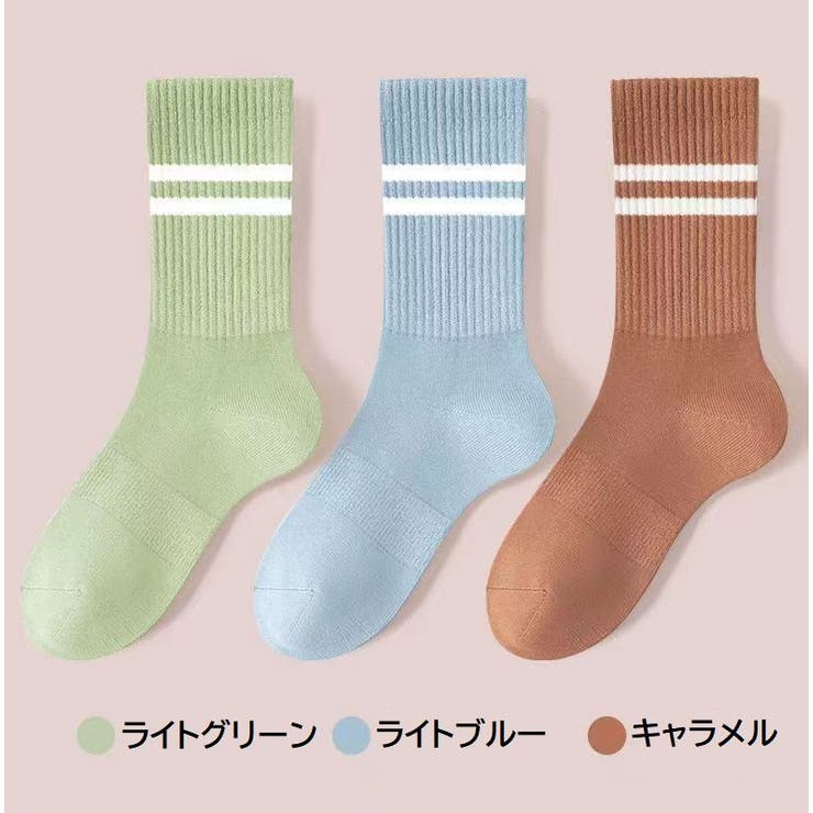 ヨガソックス クルーソックス 靴下 | PlusNao | 詳細画像18 