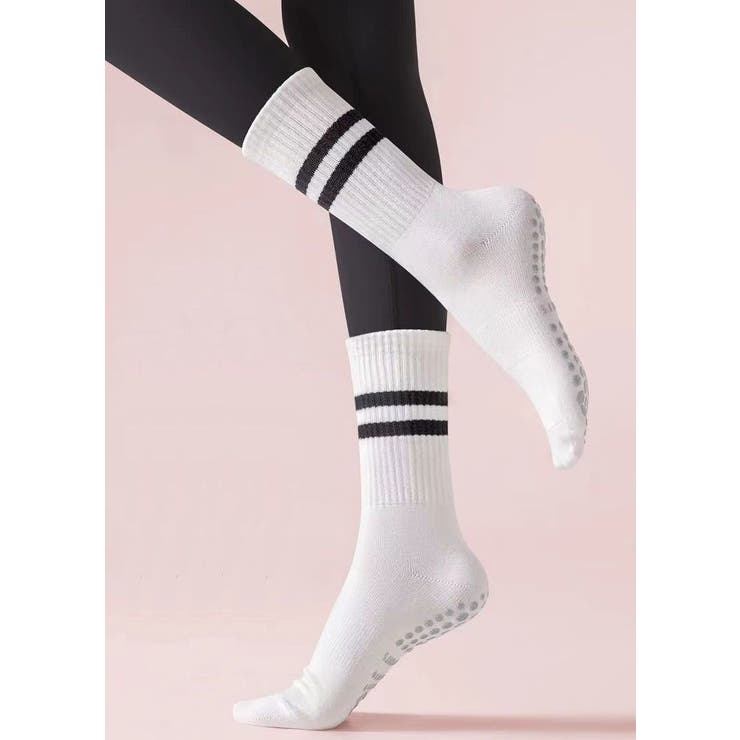 ヨガソックス クルーソックス 靴下 | PlusNao | 詳細画像9 