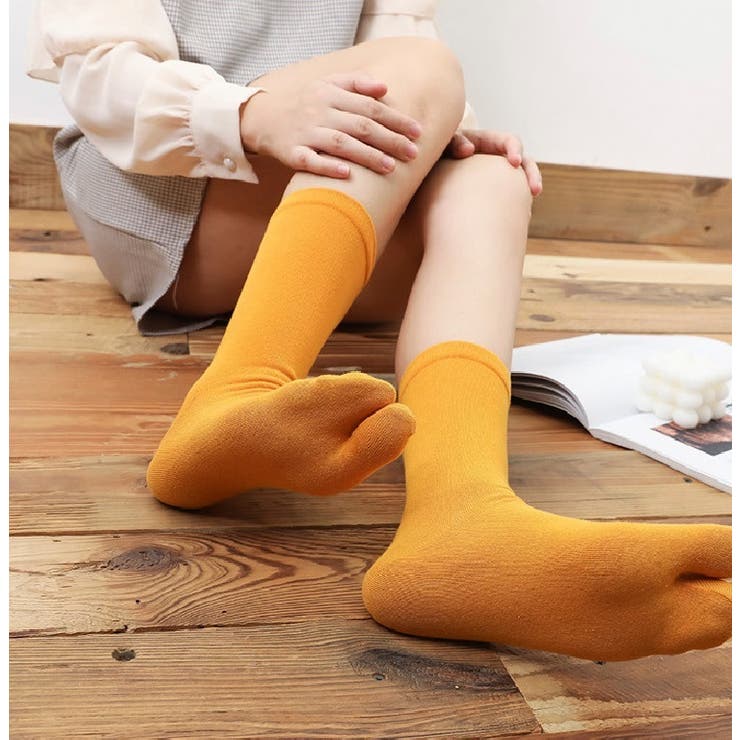 靴下 足袋 クルーソックス[品番：FQ000134062]｜PlusNao（プラスナオ