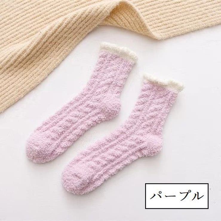 ルームソックス 靴下 クルーソックス | PlusNao | 詳細画像16