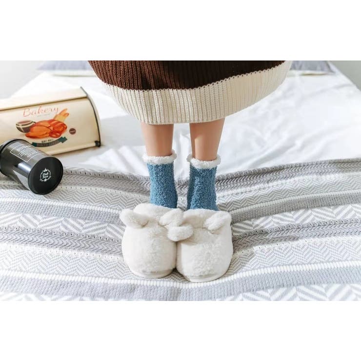 ルームソックス 靴下 クルーソックス | PlusNao | 詳細画像4