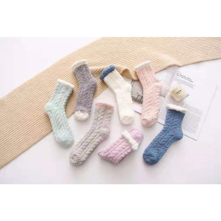 ルームソックス 靴下 クルーソックス | PlusNao | 詳細画像8