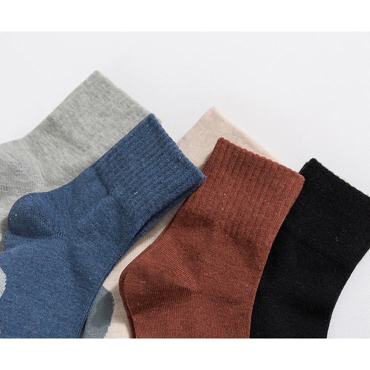 クルーソックス ショートソックス 5足セット | PlusNao | 詳細画像11 