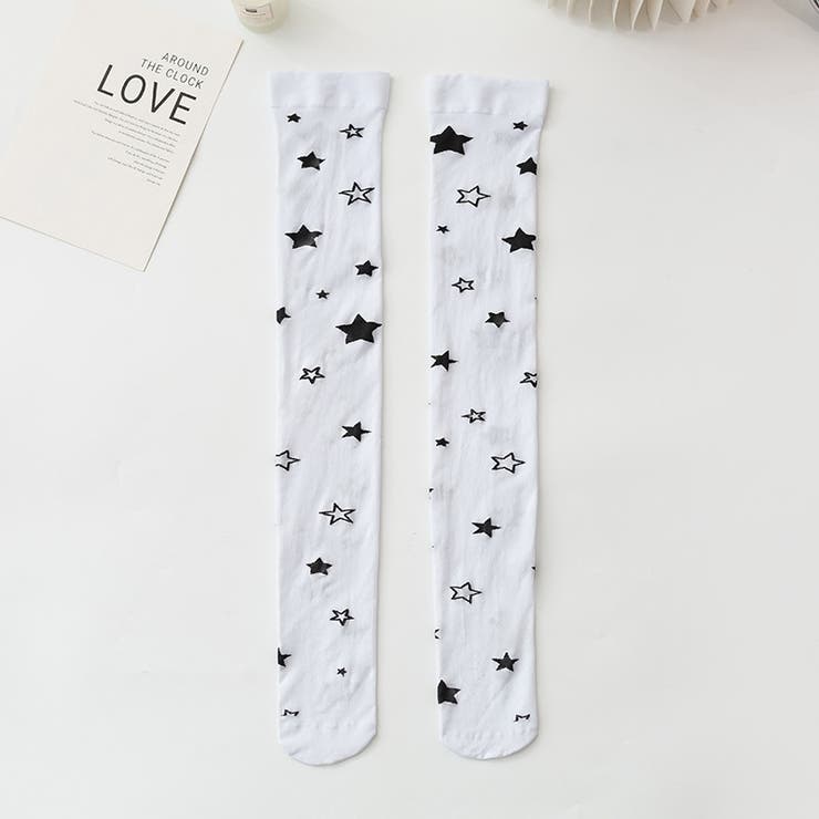 ニーハイソックス オーバーニーソックス レディース | PlusNao | 詳細画像7 