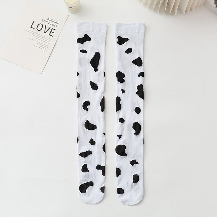 ニーハイソックス オーバーニーソックス レディース | PlusNao | 詳細画像8 