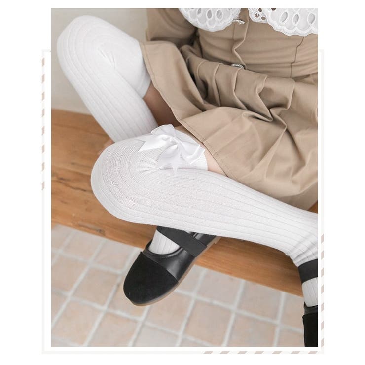 ニーハイソックス オーバーニーソックス ハイソックス | PlusNao | 詳細画像8 