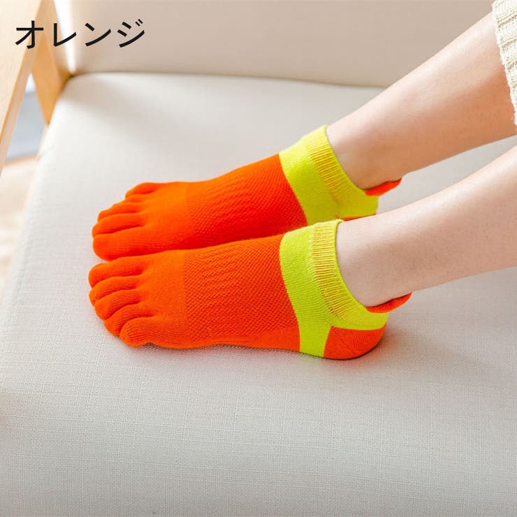 五本指ソックス くるぶしソックス レディース | PlusNao | 詳細画像16 