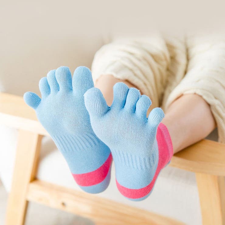 五本指ソックス くるぶしソックス レディース | PlusNao | 詳細画像2 