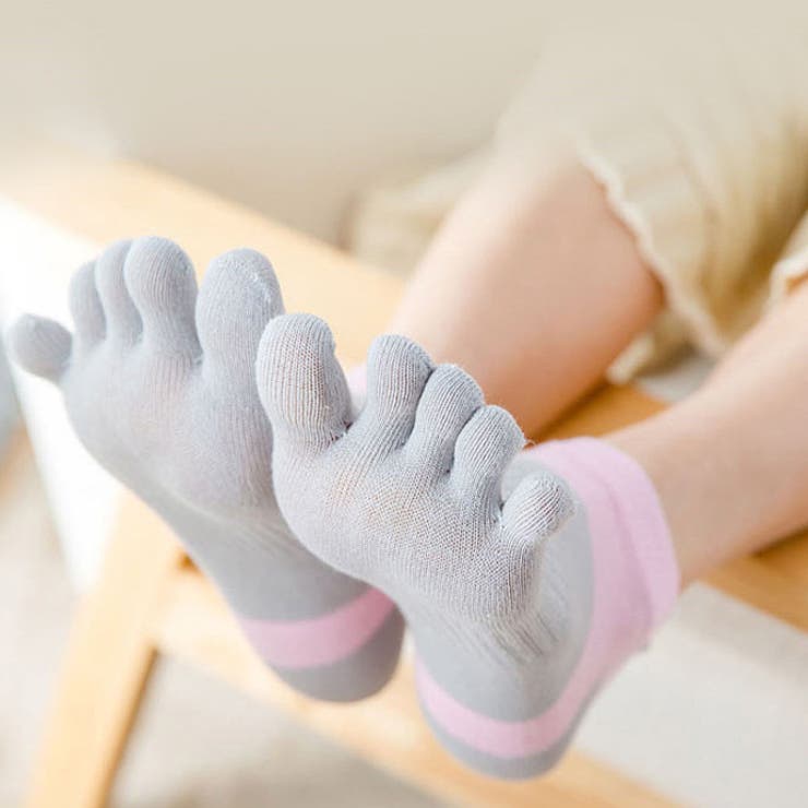 五本指ソックス くるぶしソックス レディース | PlusNao | 詳細画像4 