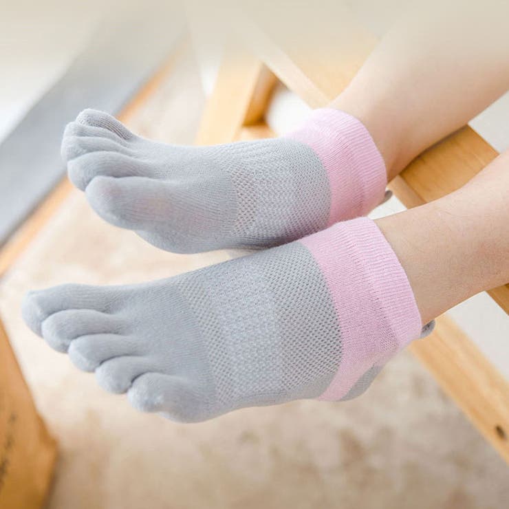 五本指ソックス くるぶしソックス レディース | PlusNao | 詳細画像5 