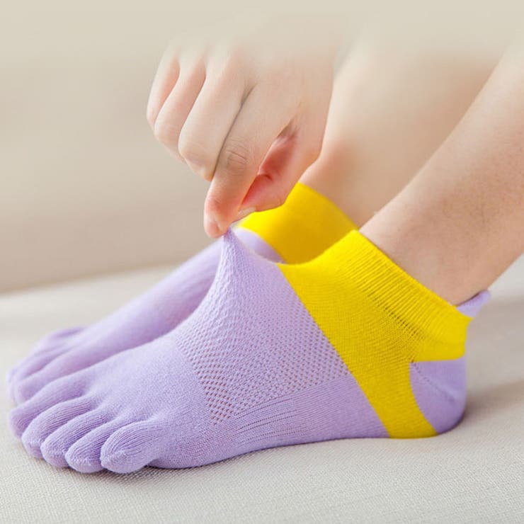 五本指ソックス くるぶしソックス レディース | PlusNao | 詳細画像8 