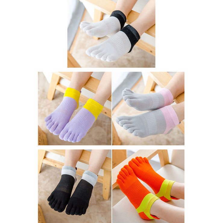 五本指ソックス くるぶしソックス レディース | PlusNao | 詳細画像9 