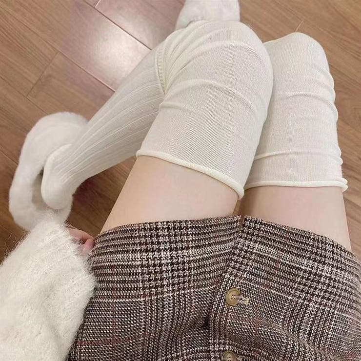 オーバーニーソックス ニーハイソックス レディース | PlusNao | 詳細画像10 