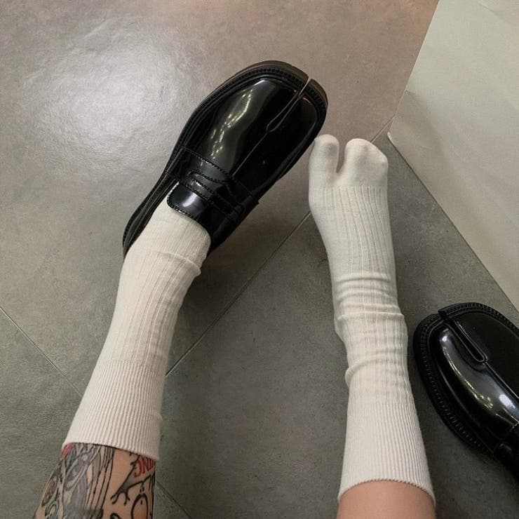 靴下 足袋ソックス クルーソックス | PlusNao | 詳細画像2 