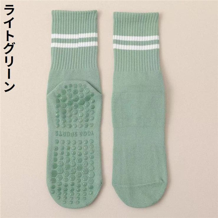 ヨガソックス クルーソックス レディース | PlusNao | 詳細画像12 