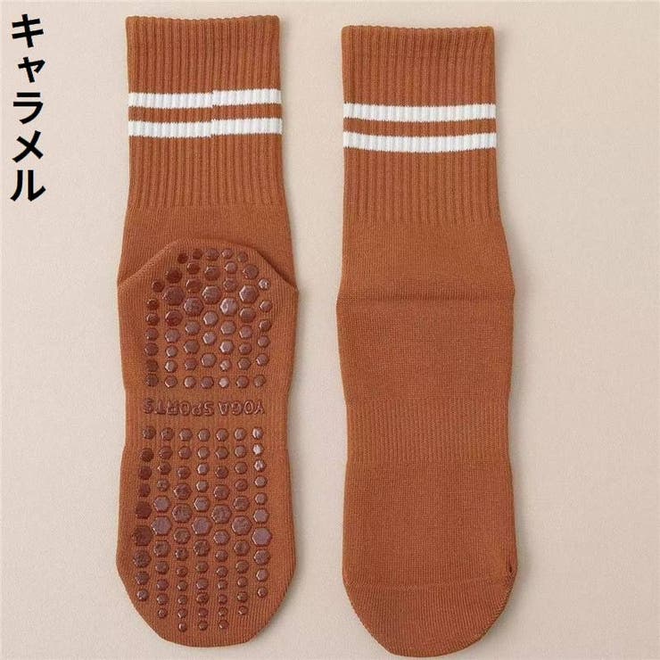 ヨガソックス クルーソックス レディース | PlusNao | 詳細画像13 