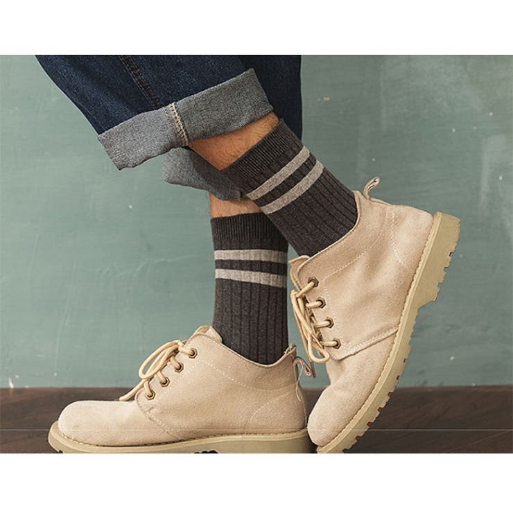 クルーソックス メンズ 男性 | PlusNao | 詳細画像5 