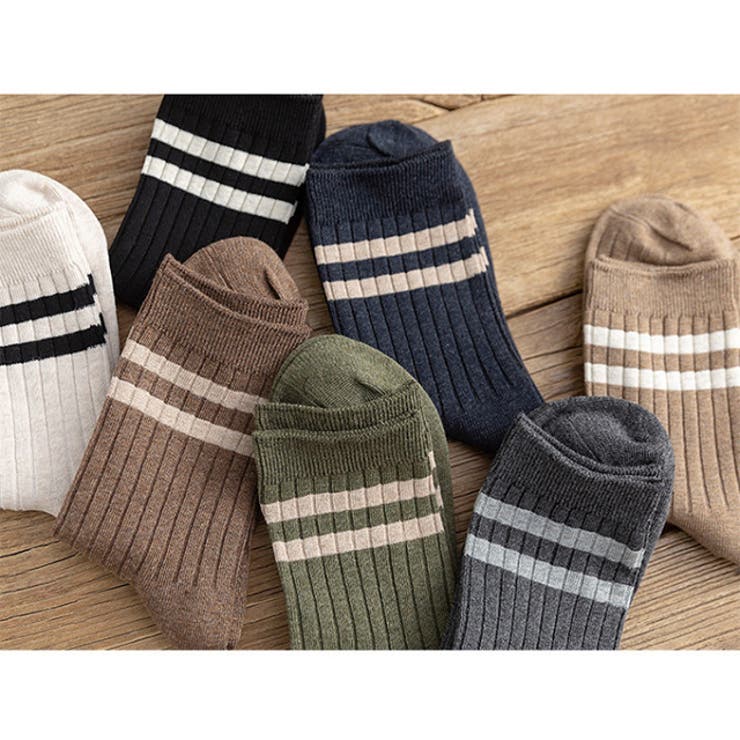 クルーソックス メンズ 男性 | PlusNao | 詳細画像6 