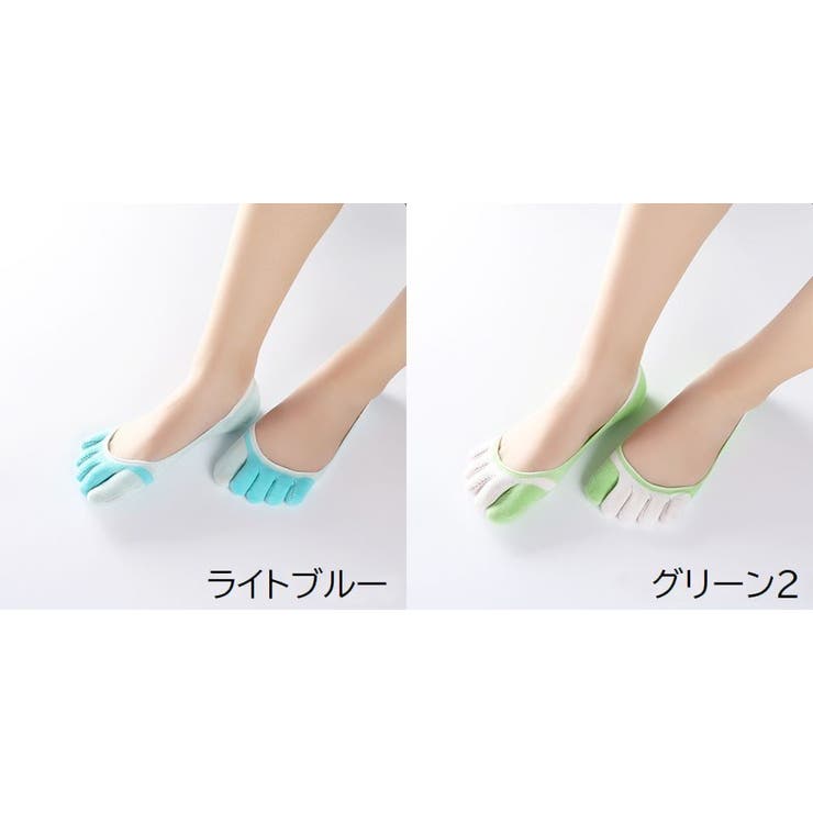 5本指ソックス フットカバー レディース | PlusNao | 詳細画像17 