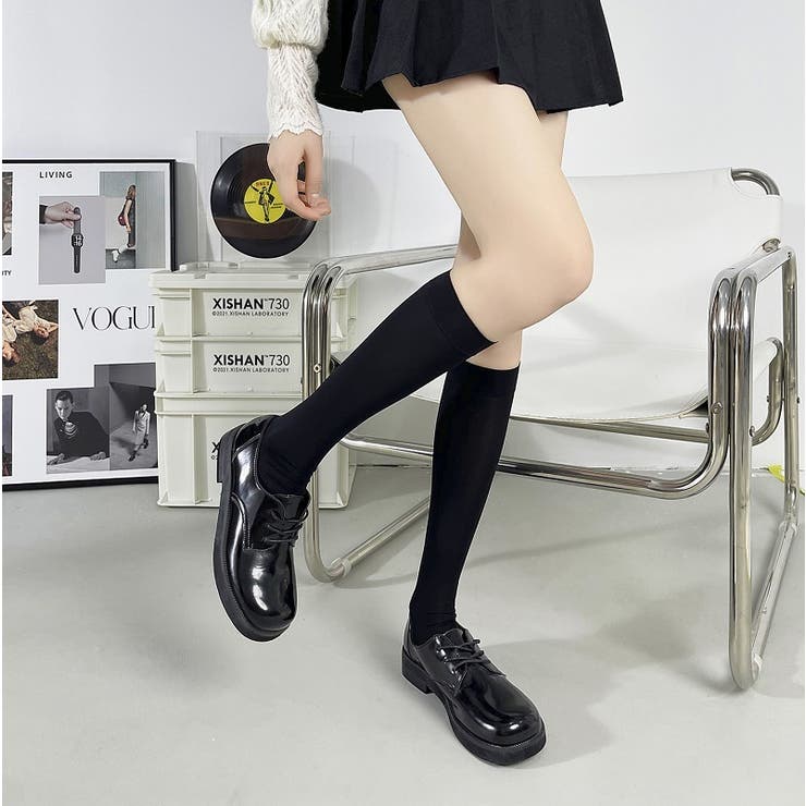 ハイソックス クルーソックス ニーハイソックス[品番：FQ000217010