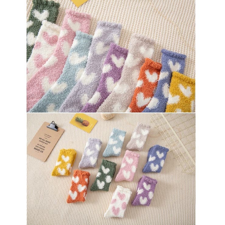 ルームソックス 靴下 もこもこ | PlusNao | 詳細画像10 