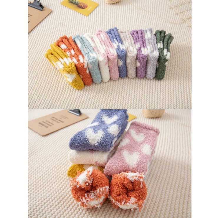 ルームソックス 靴下 もこもこ | PlusNao | 詳細画像13 