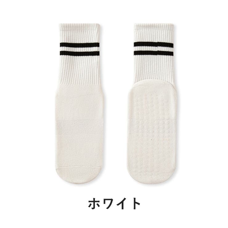 ヨガソックス クルーソックス レディース | PlusNao | 詳細画像13 