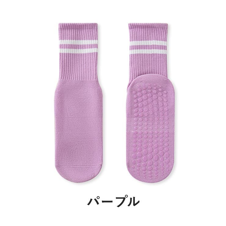 ヨガソックス クルーソックス レディース | PlusNao | 詳細画像15 