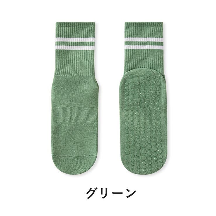 ヨガソックス クルーソックス レディース | PlusNao | 詳細画像18 