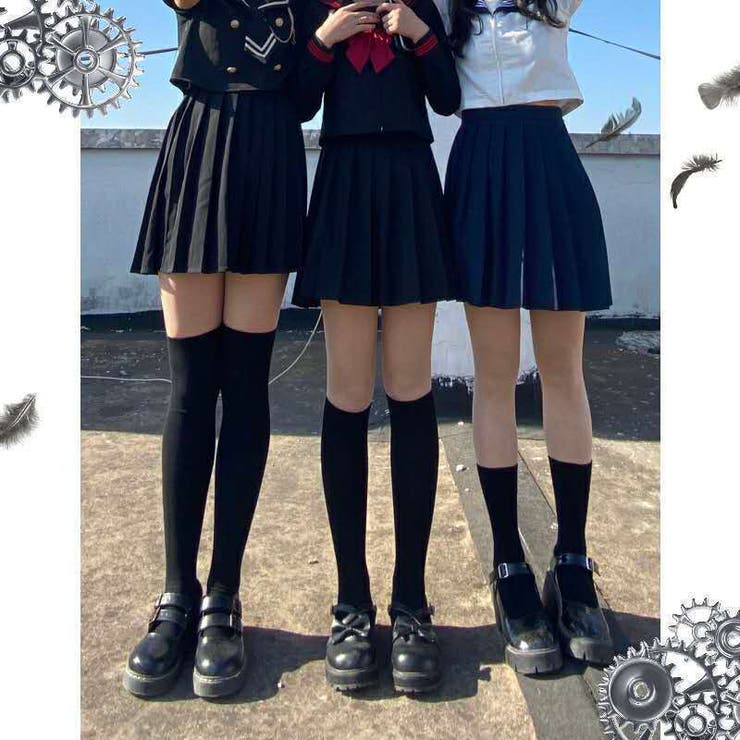 靴下 クルーソックス ニーハイソックス | PlusNao | 詳細画像7 