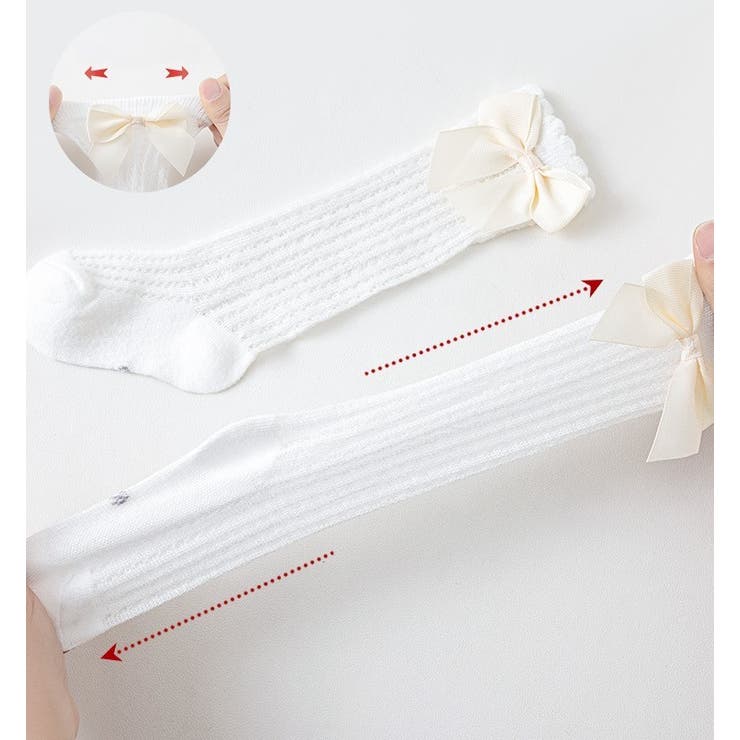 靴下 ひざ丈ソックス ロングソックス | PlusNao | 詳細画像7 