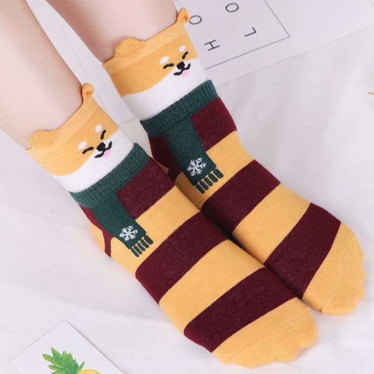 ショートソックス クルーソックス 靴下 | PlusNao | 詳細画像3 