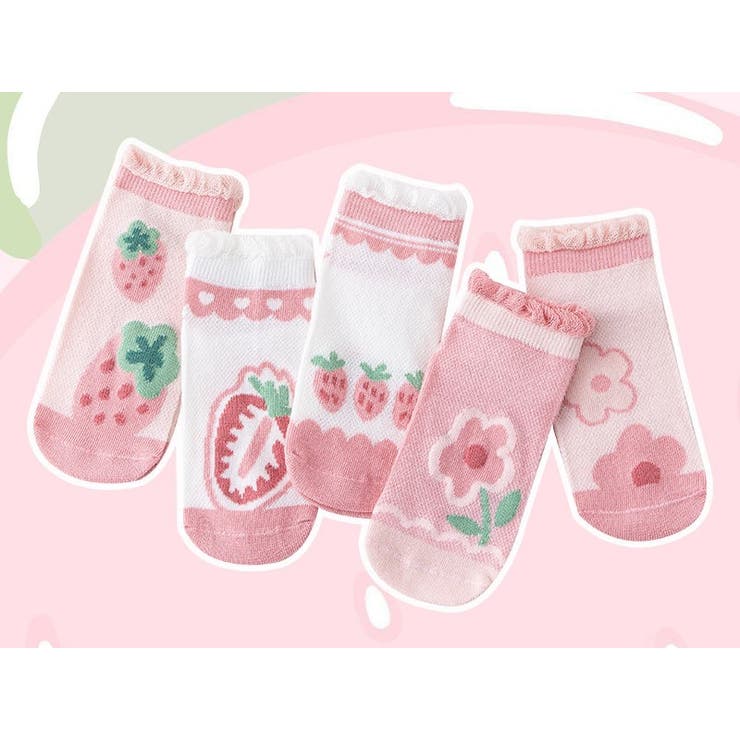 キッズ用靴下 キッズ用ソックス 5足セット | PlusNao | 詳細画像10 