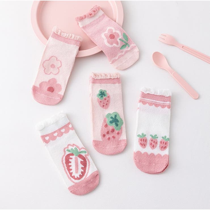 キッズ用靴下 キッズ用ソックス 5足セット | PlusNao | 詳細画像8 