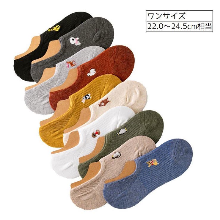 靴下 フットカバー ベリーショートソックス | PlusNao | 詳細画像10 
