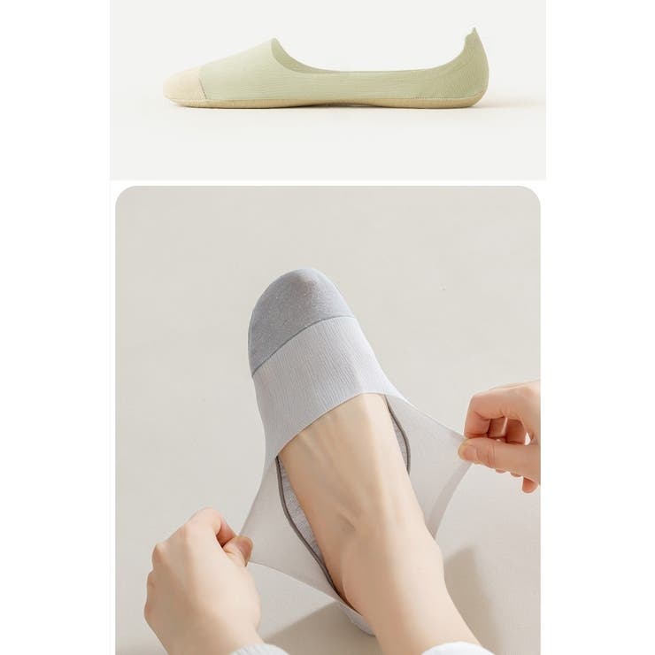 フットカバー カバーソックス パンプスソックス | PlusNao | 詳細画像5 