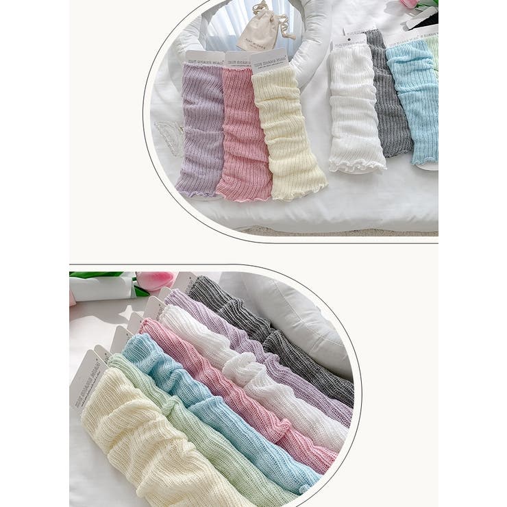 レッグウォーマー ルーズソックス風 子供用 | PlusNao | 詳細画像17 