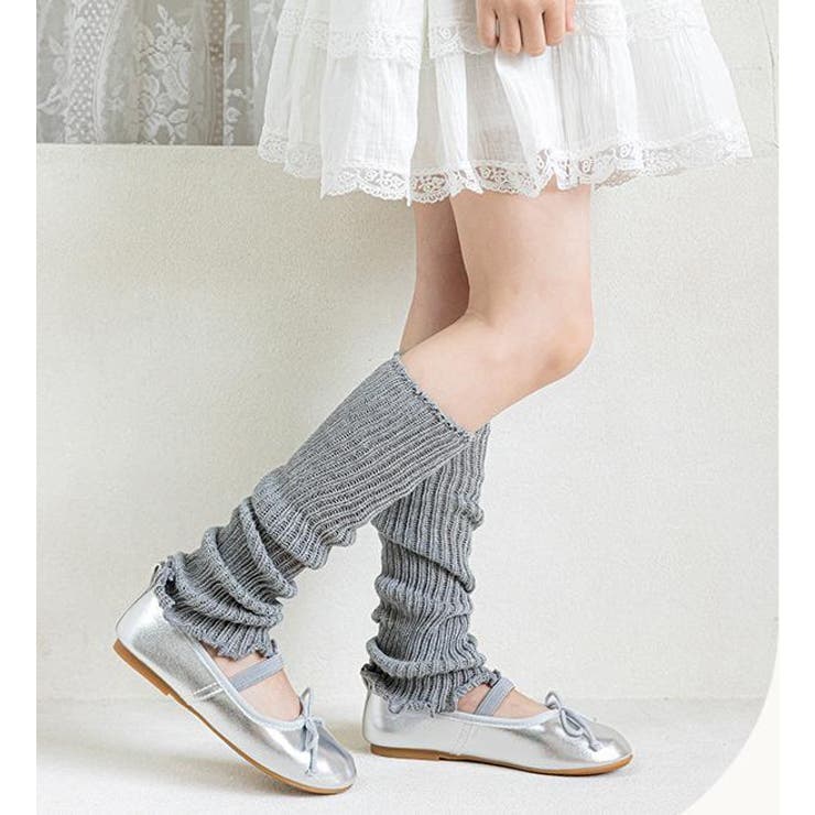 レッグウォーマー ルーズソックス風 子供用 | PlusNao | 詳細画像5 