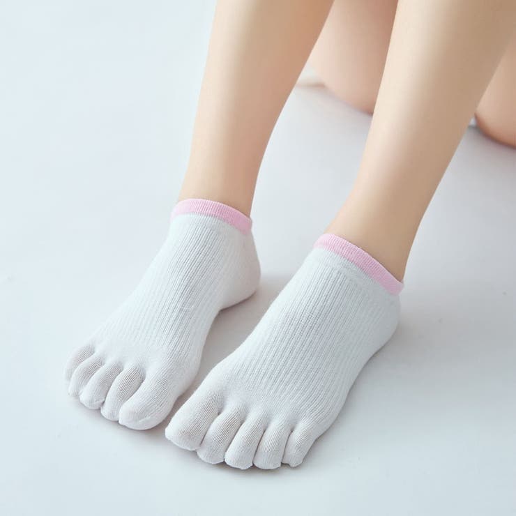 5本指靴下 アンクルソックス 浅履き | PlusNao | 詳細画像7 