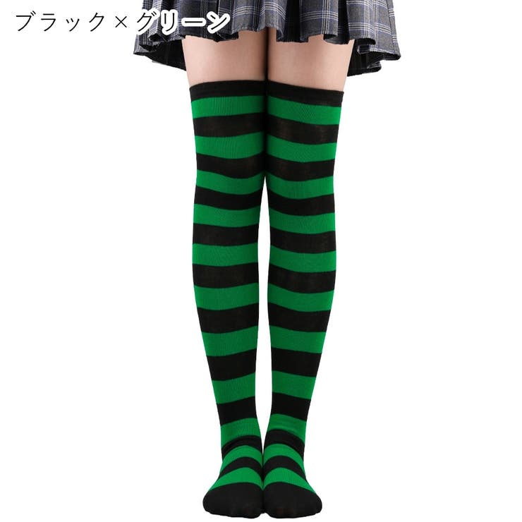 ニーハイソックス オーバーニー レディース | PlusNao | 詳細画像12 