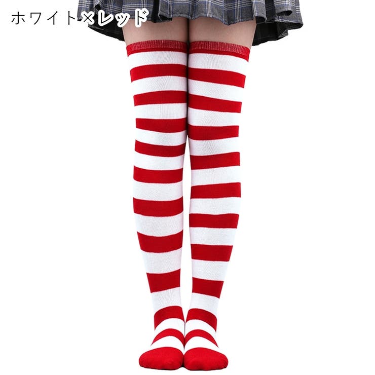 ニーハイソックス オーバーニー レディース | PlusNao | 詳細画像15 