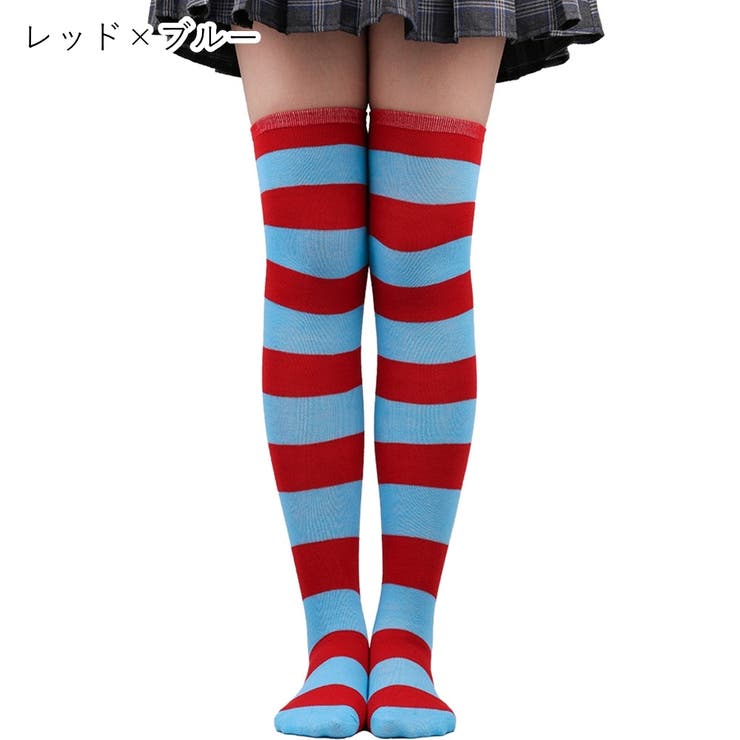 ニーハイソックス オーバーニー レディース | PlusNao | 詳細画像16 